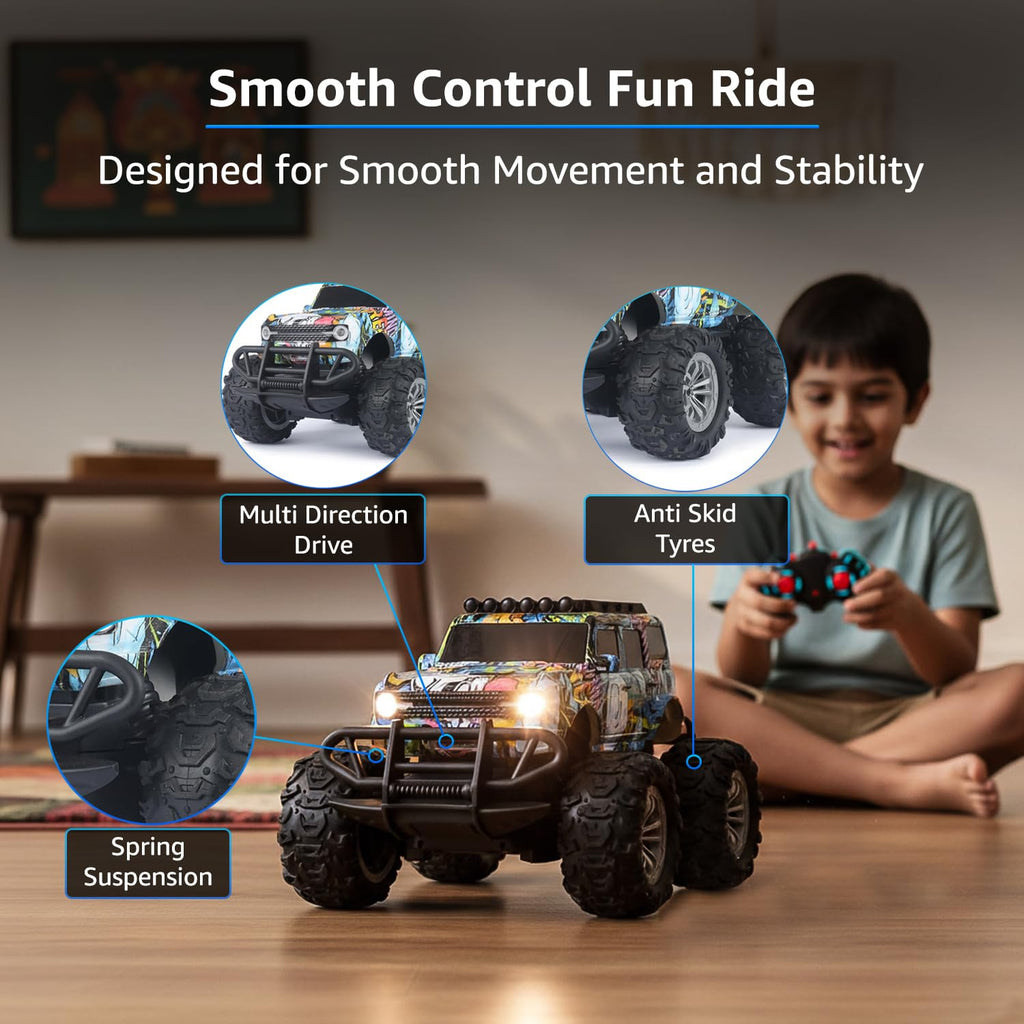 Rechargeable Off-Road RC Monster Truck
