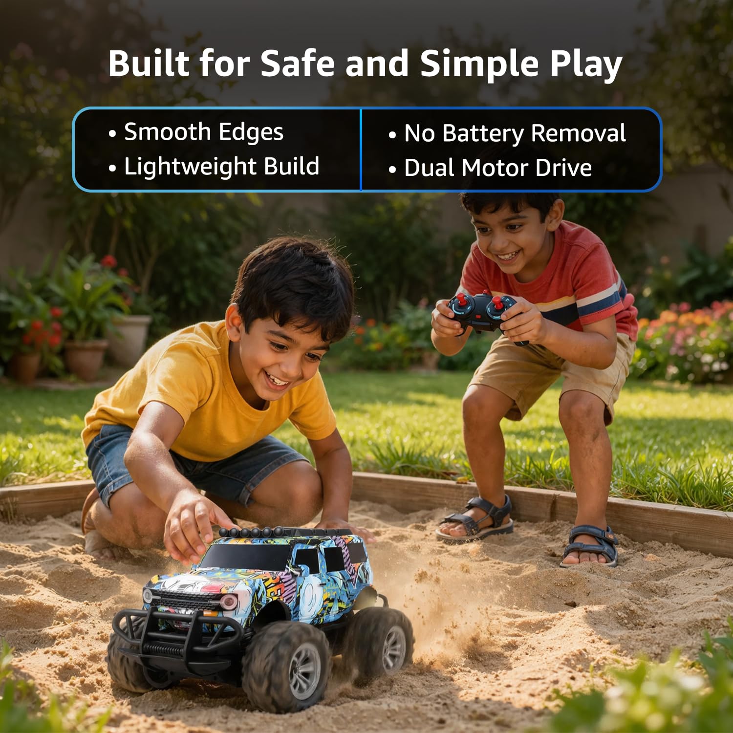 Rechargeable Off-Road RC Monster Truck